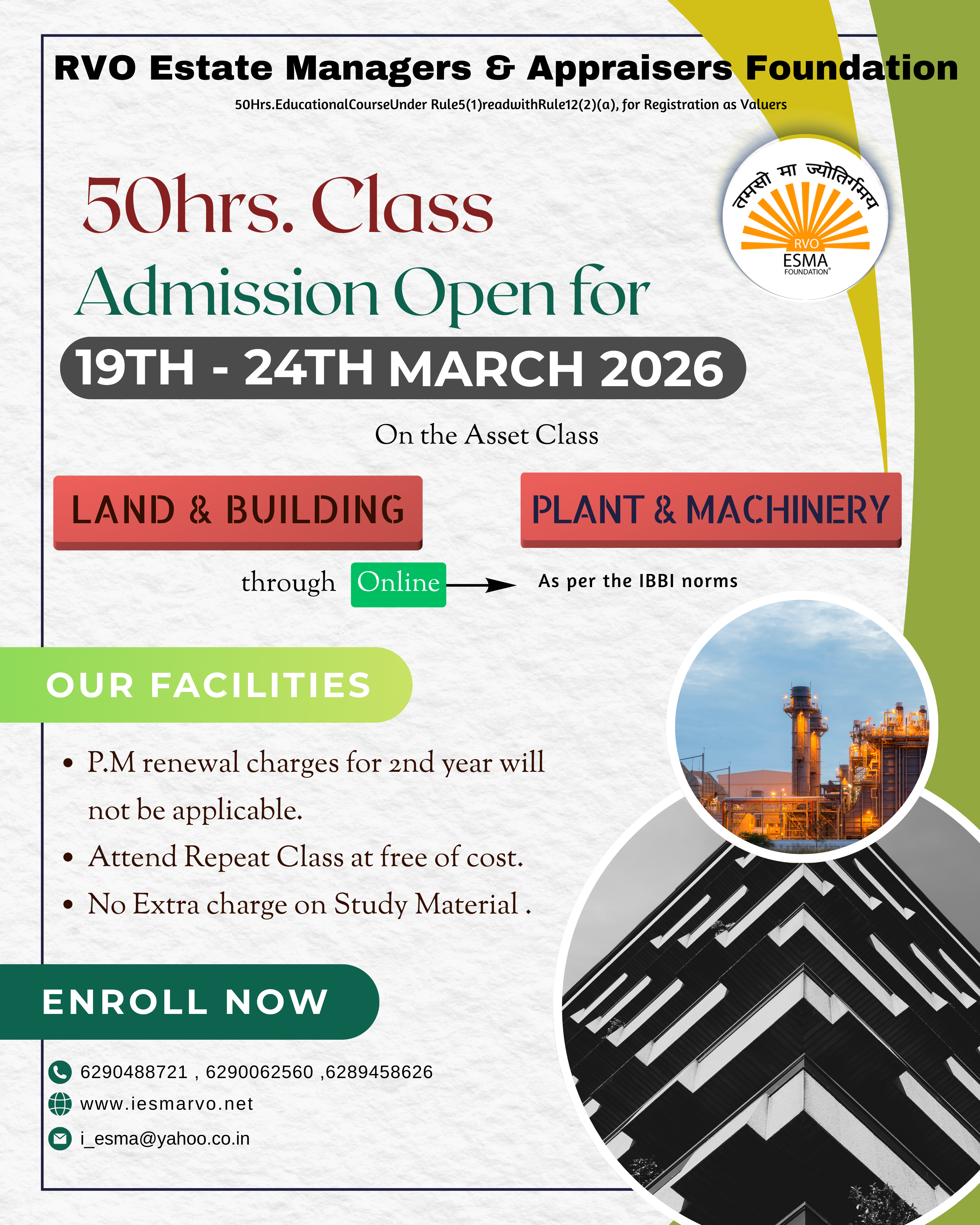 19th - 24th March 2026 Class