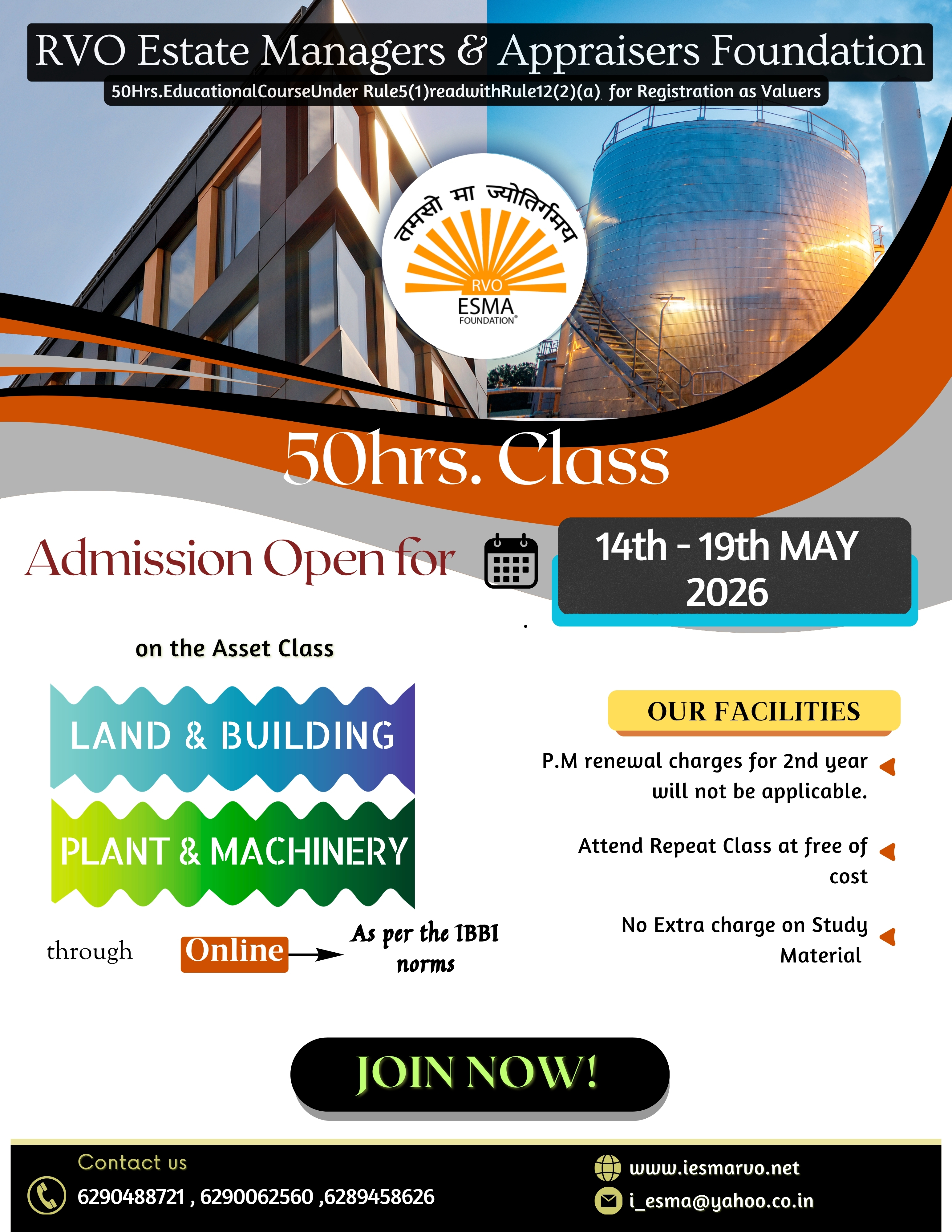 19th - 24th March 2026 Class