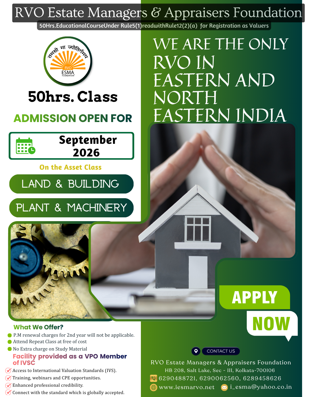 September 2026 Class